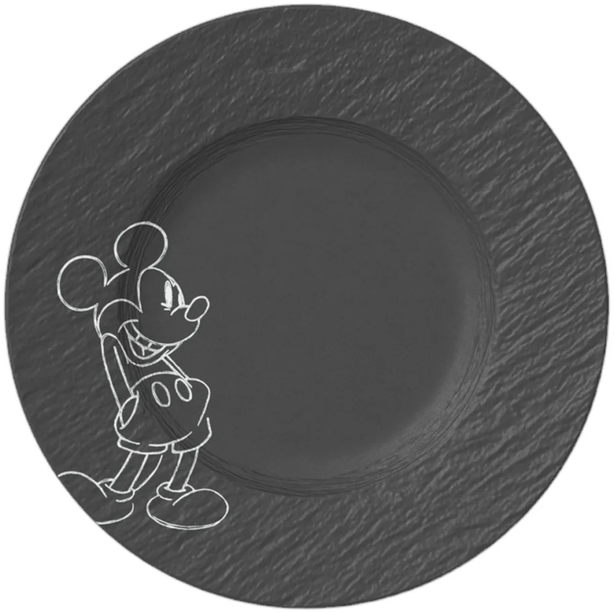 Manufacture Mickey Mouse Ontbijtbord / dessertbord, 21,7 cm de Villeroy & Boch en Noir – photo produit