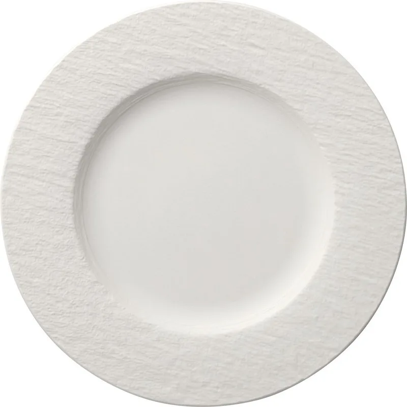 Manufacture Rock Dinerbord - Ø 27 cm - Porselein by Villeroy & Boch in White – product photo