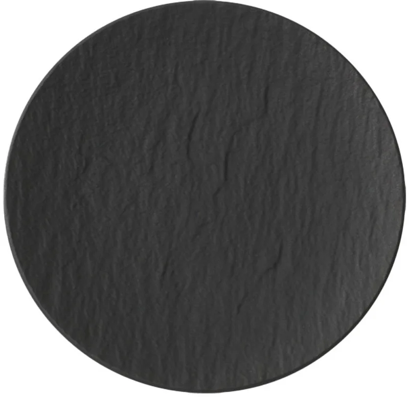 Manufacture Rock Gebaksbord - Ø 16 cm von Villeroy & Boch in Schwarz, Grau – Produktfoto