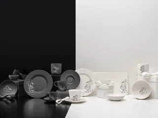 Manufacture Rock Mickey Mouse - Beker Set 2-Delig by Villeroy & Boch in Zwart-wit – product photo 4 of 4