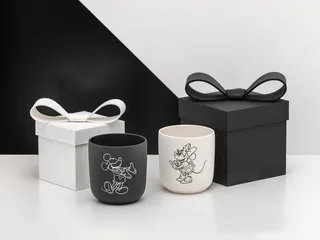Manufacture Rock Mickey Mouse - Beker Set 2-Delig by Villeroy & Boch in Zwart-wit – product photo 2 of 4