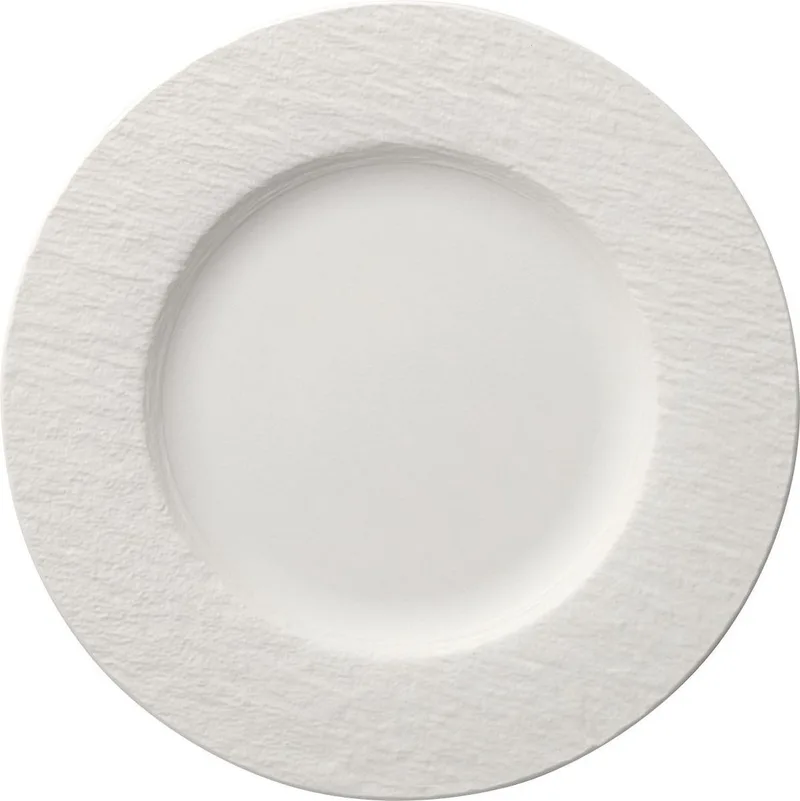 Manufacture Rock Ontbijtbord - Ø 22 cm fra Villeroy & Boch i Hvid – produktbillede