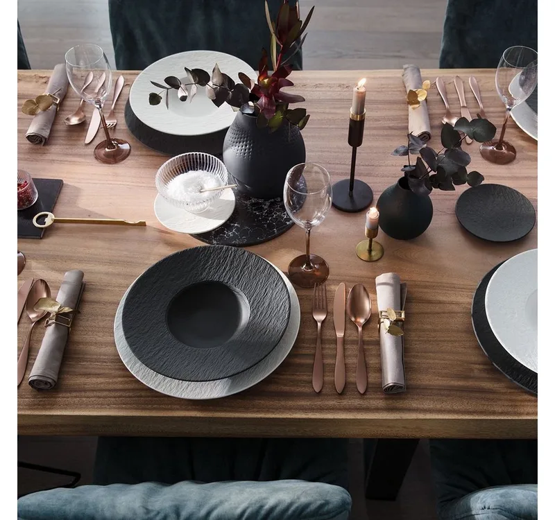 Manufacture Rock Pastabord - Ø 29 cm de Villeroy & Boch en Noir, Gris – photo produit 3 sur 4