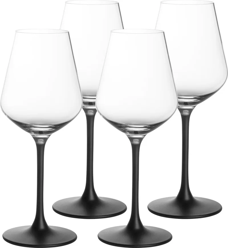 Manufacture Rock Rood Wijnglas 4 Stuks de Villeroy & Boch en Noir, Transparent – photo produit