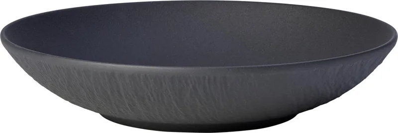 Manufacture Rock Schaal - Ø 24 cm - Porselein by Villeroy & Boch in Grey, Black – product photo