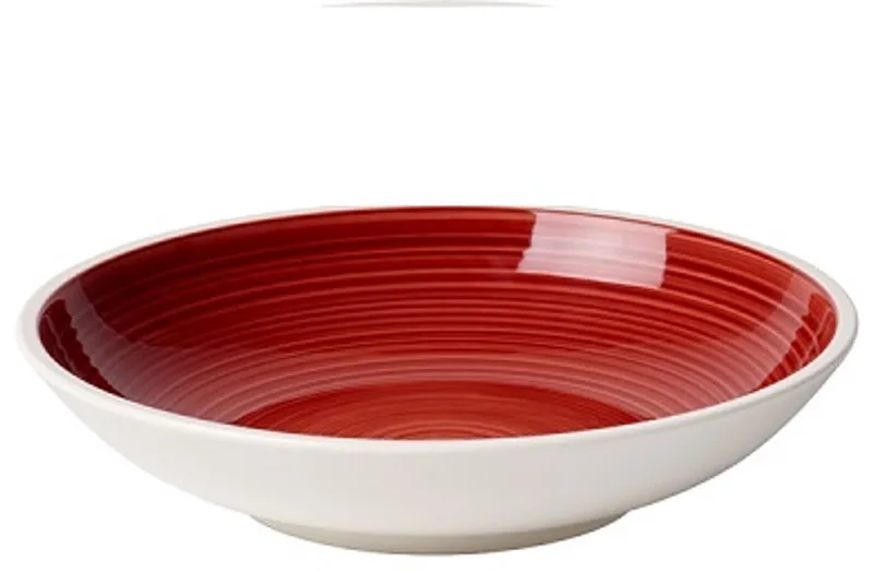 Manufacture Rouge Pastabord - Ø 23,5 cm by Villeroy & Boch in Red – product photo