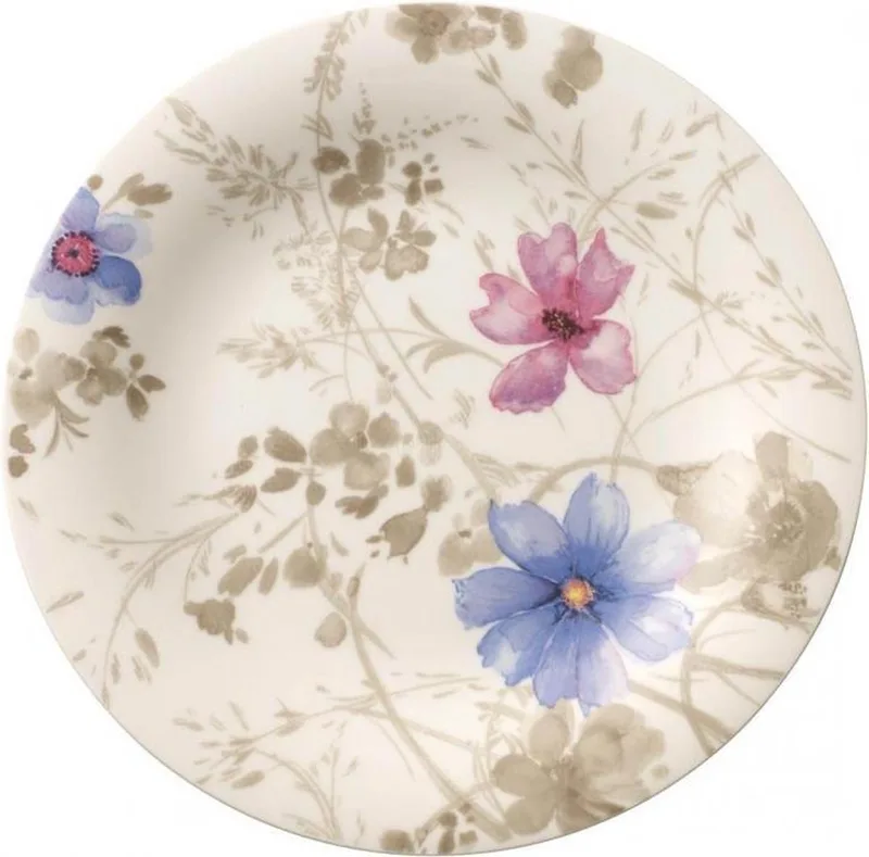 Mariefleur Gris Ontbijtbord 21 cm - Porselein von Villeroy & Boch in Mehrfarbig – Produktfoto