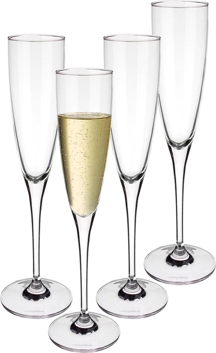 Maxima Champagneglazen 4 stuks by Villeroy & Boch in Transparent – product photo