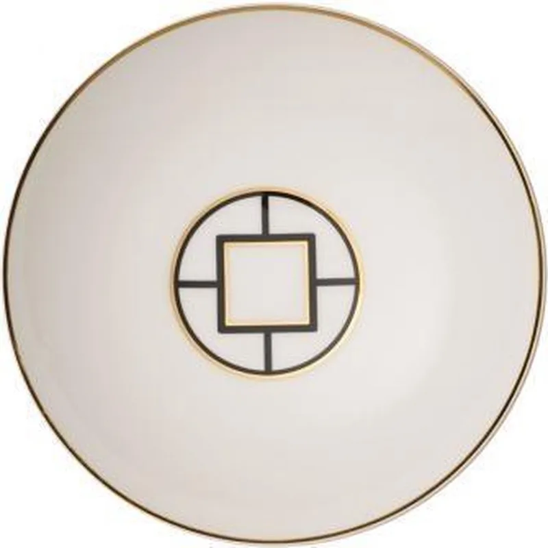 MetroChic - Diep bord by Villeroy & Boch in Gold, Black – product photo