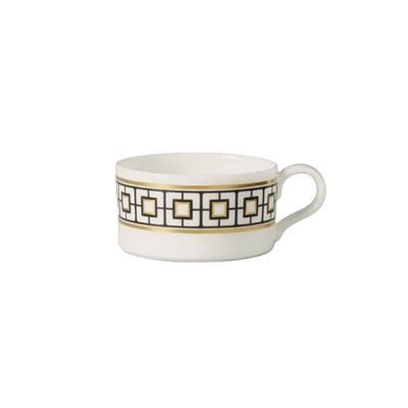MetroChic - Theekop 0,23l von Villeroy & Boch in Gold, Schwarz – Produktfoto