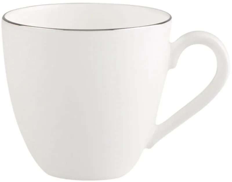 Mokka-/Espressotasse Anmut Platinum No.1 60 ml från Villeroy & Boch i Vit, Silver – produktbild