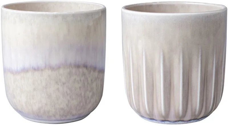 Mokken Perlemor Sand - 290 ml - 2 stuks by Villeroy & Boch in Beige – product photo