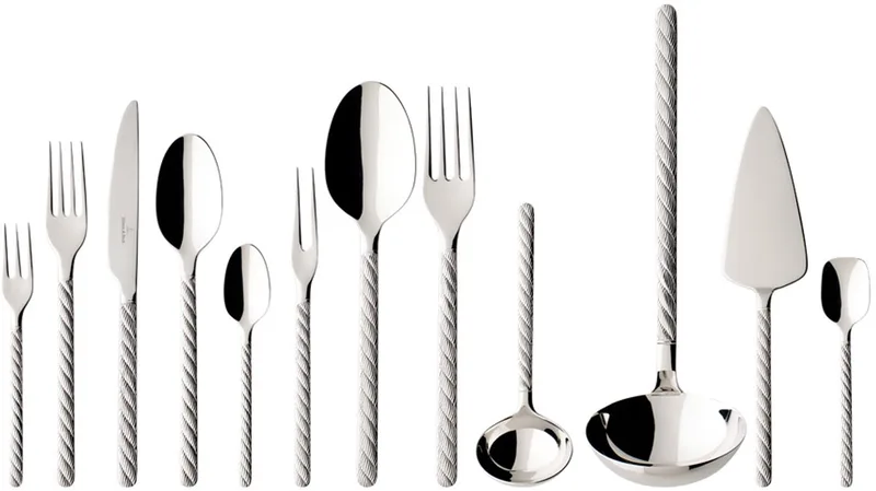 Montauk - Bestekset 12 persoons 70-dlg de Villeroy & Boch en Argent – photo produit