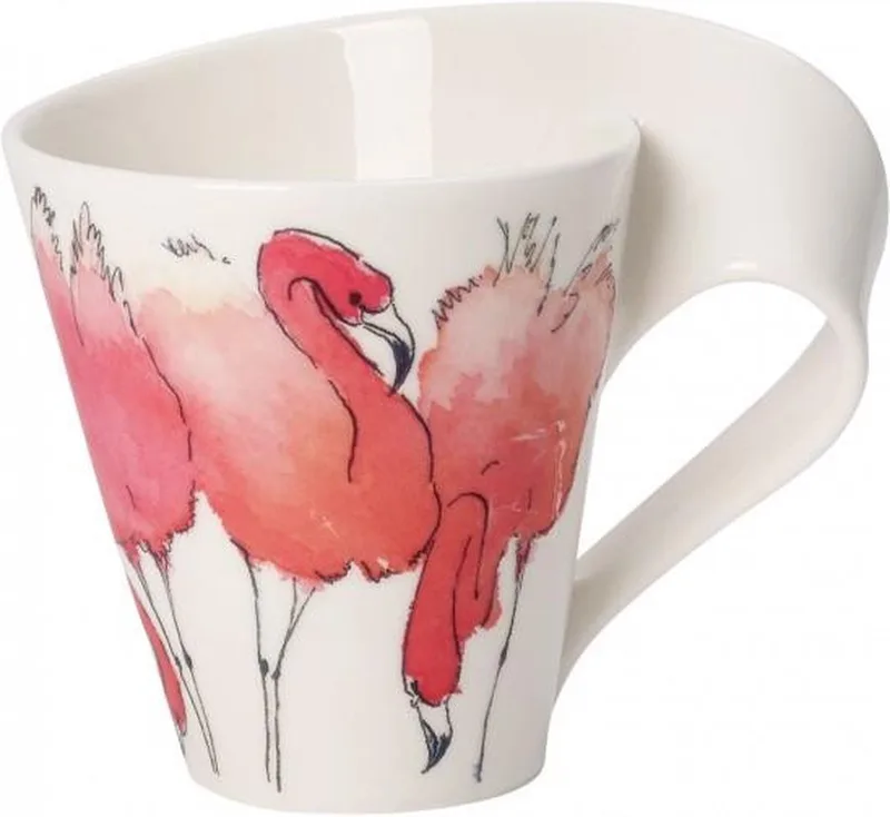 New Wave Caffè Beker Flamingo by Villeroy & Boch in Pink – product photo