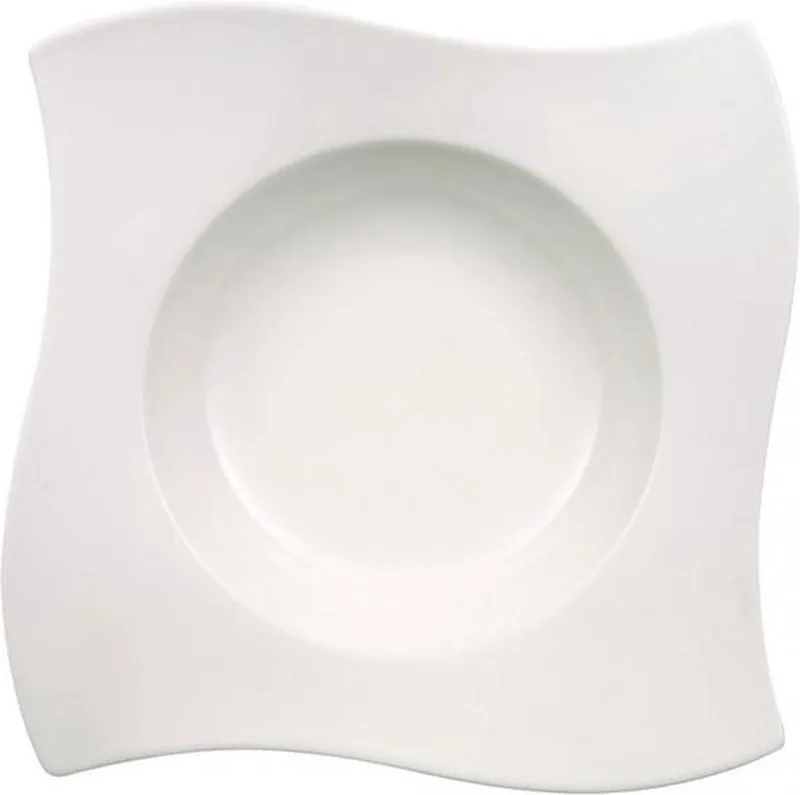 New Wave Pastabord - Ø 28 cm by Villeroy & Boch in White – product photo
