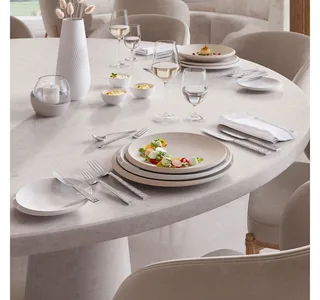 NewMoon Dinerbord 27 cm by Villeroy & Boch in White – product photo 3 of 4