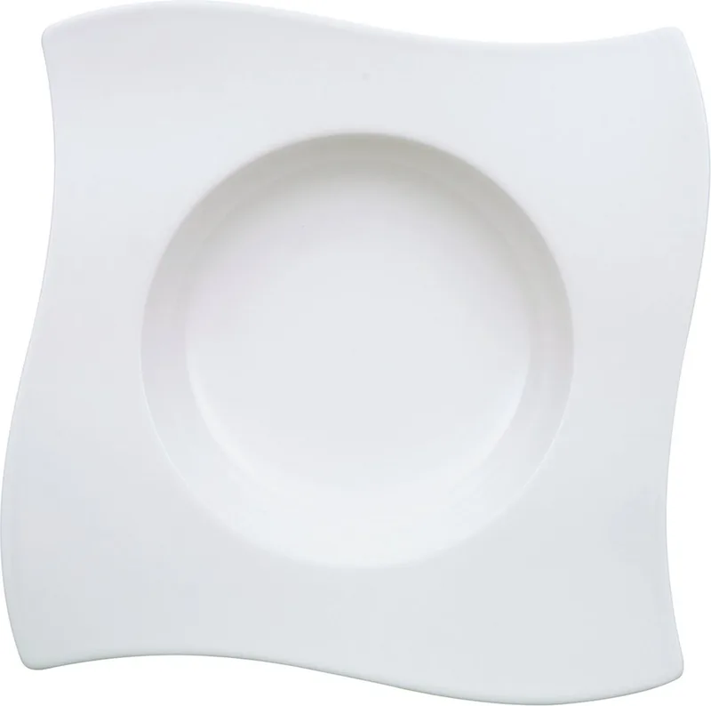 NewWave Bord Diep - Ø 24 cm by Villeroy & Boch in White – product photo