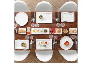 NewWave - Mokkakop en Schotel by Villeroy & Boch in Wit-gekleurd – product photo 2 of 3