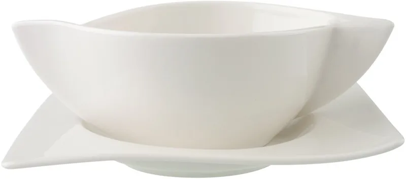 NewWave - Soepkop en Schotel by Villeroy & Boch in Wit-gekleurd – product photo