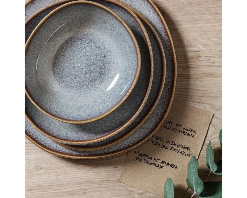 Ontbijtbord / Dessertbord Lave - ø 23 cm by Villeroy & Boch in Beige – product photo 3 of 5