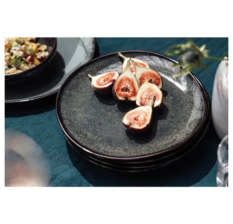 Ontbijtbord / Dessertbord Lave - ø 23 cm by Villeroy & Boch in Grey – product photo 3 of 4