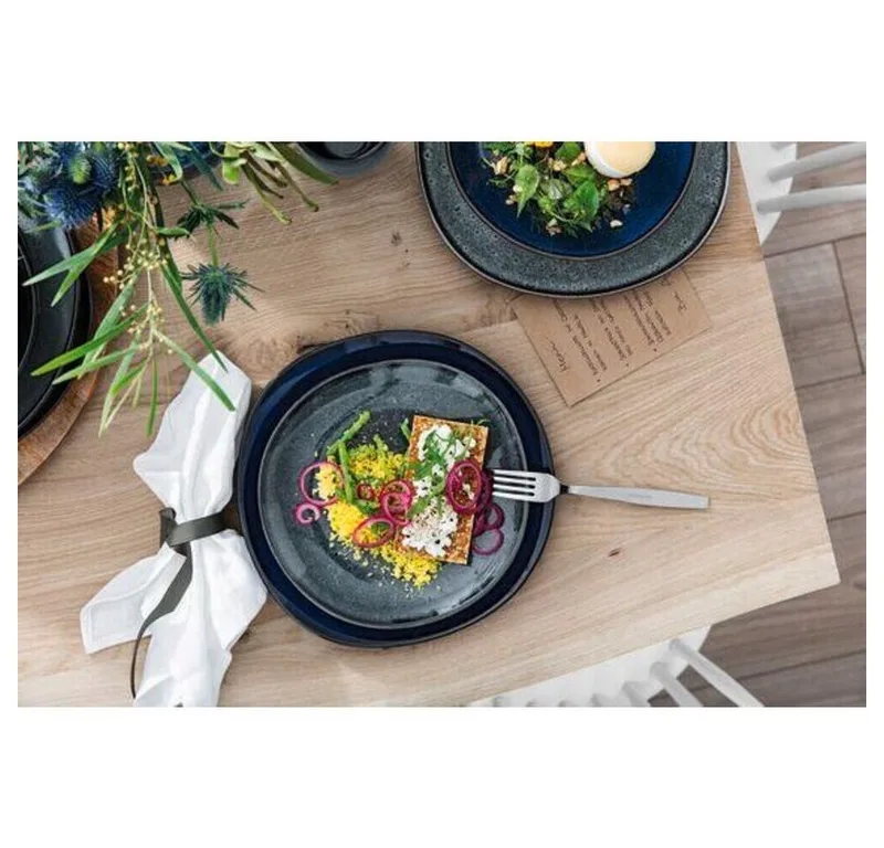 Ontbijtbord / Dessertbord Lave - ø 23 cm by Villeroy & Boch in Grey – product photo 2 of 4
