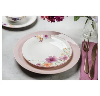 Ontbijtbord / Dessertbord Mariefleur Basic - ø 21.5 cm von Villeroy & Boch in Weiß – Produktfoto 3 von 3