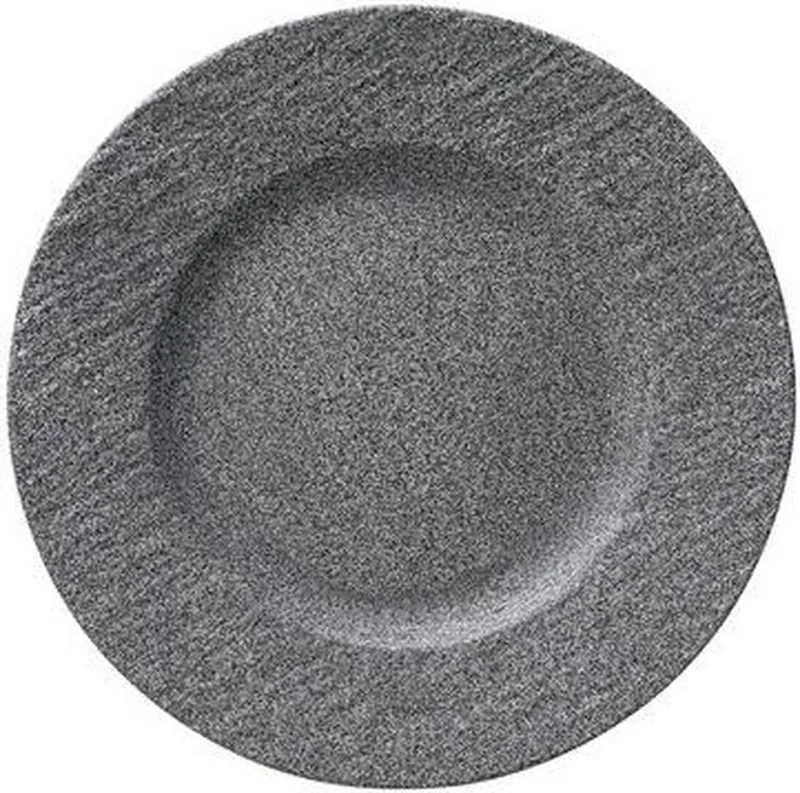Ontbijtbord Manufacture Rock Ø 22 cm fra Villeroy & Boch i Grå – produktbillede