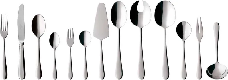 Oscar Bestekset - 68 delig - RVS by Villeroy & Boch in Silver – product photo
