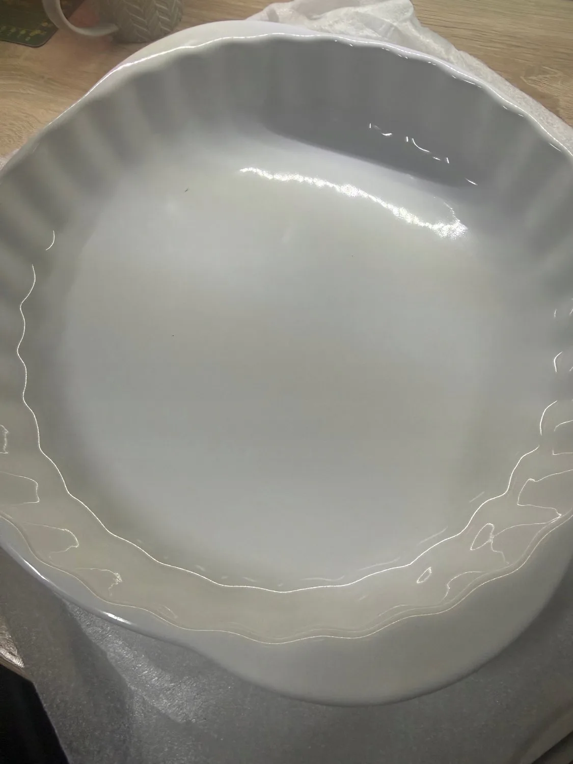 Ovenschaal Rond Porselein 1.5L van Villeroy & Boch in Wit – productfoto