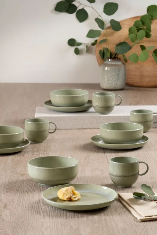 Pastabord Perlemor Alga - ø 22 cm by Villeroy & Boch in Green – product photo 2 of 4