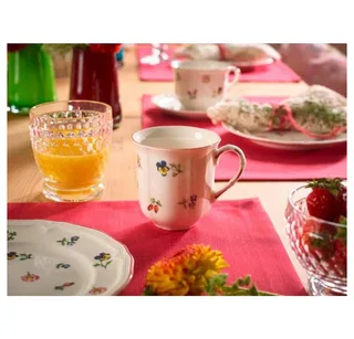 Petite Fleur - Beker met Oor 0.3l by Villeroy & Boch in White, Pink, Multicolour – product photo 2 of 3