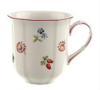 Petite Fleur - Beker met Oor 0.3l by Villeroy & Boch in White, Pink, Multicolour – product photo 1 of 3