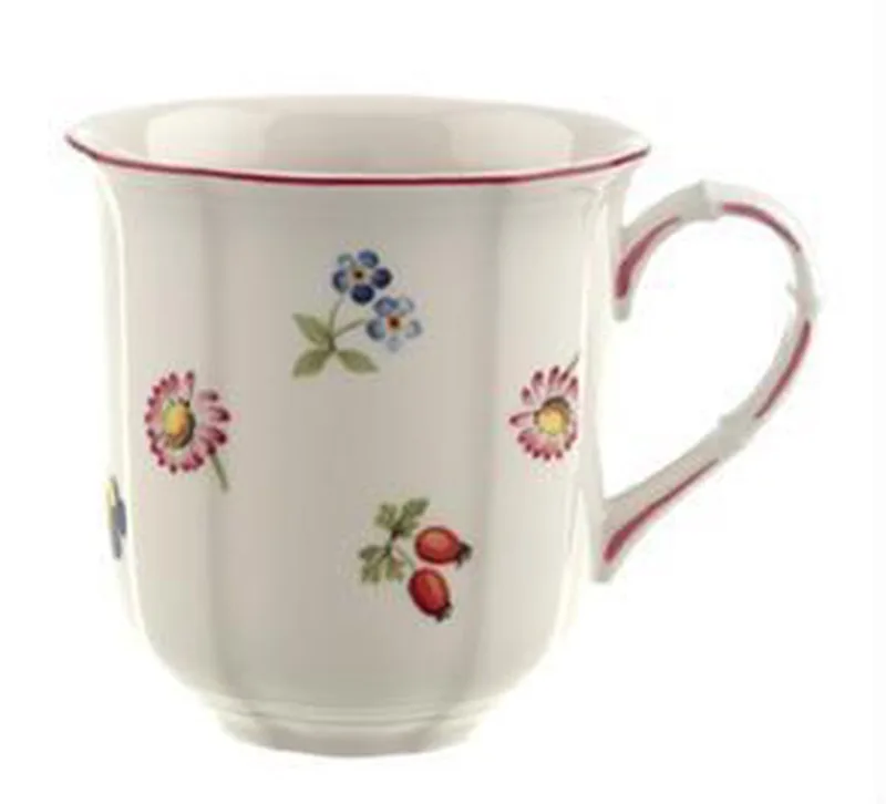 Petite Fleur - Beker met Oor 0.3l by Villeroy & Boch in White, Pink, Multicolour – product photo 1 of 3