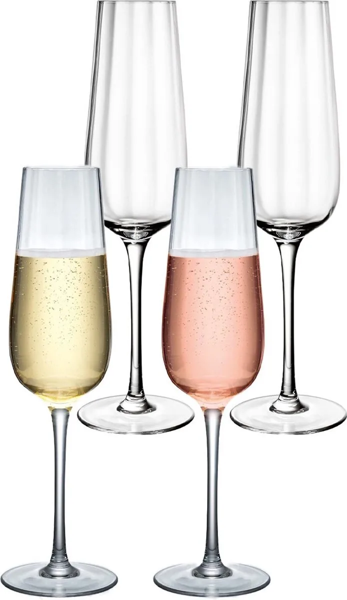 Rose Garden Champagneglas 4 Stuks by Villeroy & Boch in Transparent – product photo