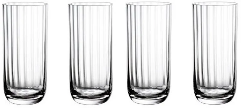 Rose Garden Longdrink Glas 4 Stuks fra Villeroy & Boch i Gennemsigtig – produktbillede