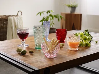 Rotweingläser Boston Coloured 310 ml Set van 4 by Villeroy & Boch in Blue – product photo 5 of 5