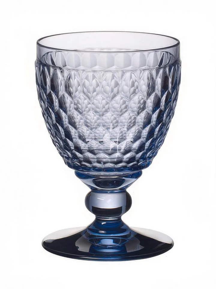 Rotweingläser Boston Coloured 310 ml Set van 4 by Villeroy & Boch in Blue – product photo 2 of 5