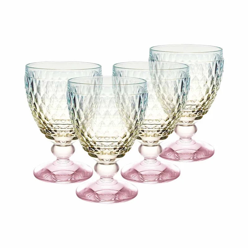 Rotweingläser Boston Pearl 200 ml Set van 4 de Villeroy & Boch en Gekleurd – photo produit