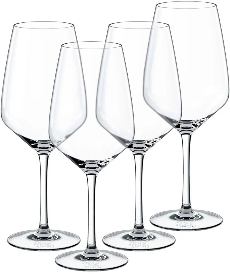 Rotweingläser Essential 200 ml Set van 4 by Villeroy & Boch in Transparent – product photo