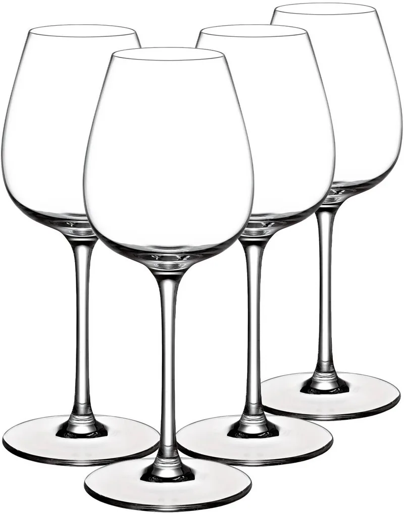 Rotweingläser Purismo Wine 200 ml Set van 4 de Villeroy & Boch en Transparent – photo produit