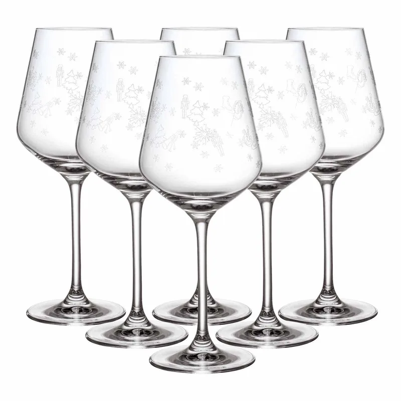 Rotweingläser Toy's Delight 470 ml Set van 6 by Villeroy & Boch in Transparent – product photo