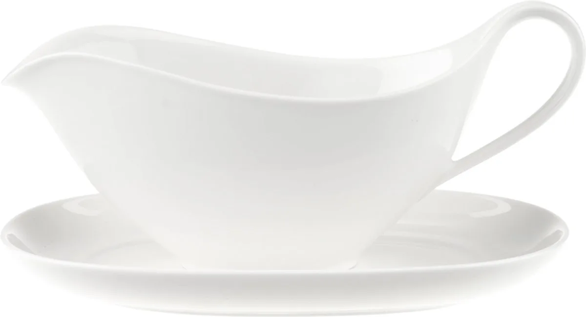 Sauciere mit Untertasse Anmut de Villeroy & Boch en Wit-gekleurd – photo produit