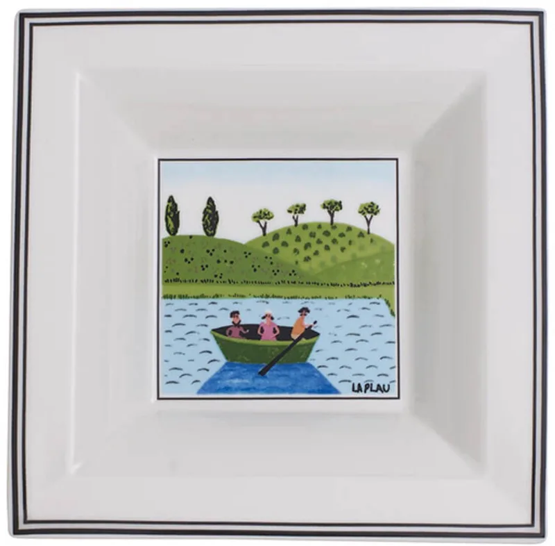 Schale Quadrat Design Naif Gifts 14 x 14 cm de Villeroy & Boch en Gekleurd – photo produit
