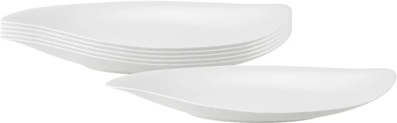 Schalen flach New Cottage Special Serve Salad 600 ml Set van 6 by Villeroy & Boch in Wit-gekleurd – product photo