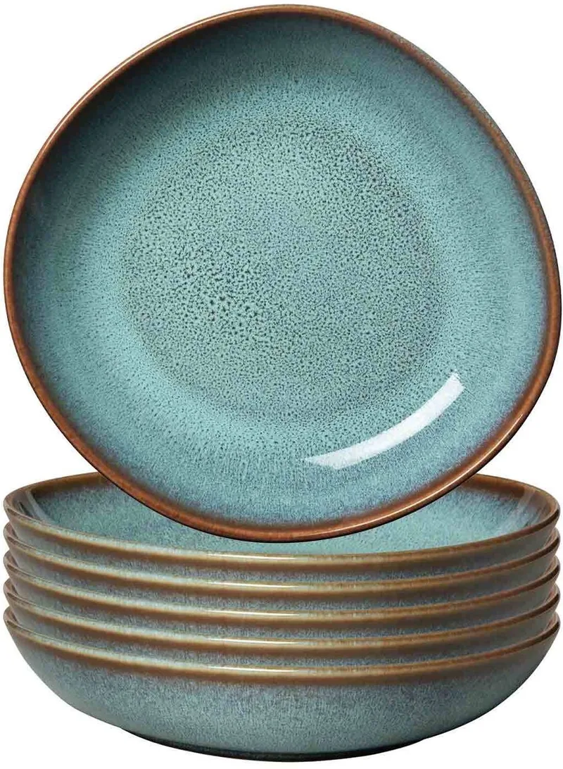 Schalen Lave ø 21 cm Set van 6 de Villeroy & Boch en Turquoise – photo produit