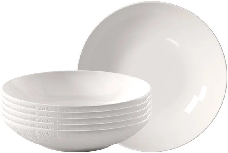 Schalen Manufacture Ice ø 23,5 cm fra Villeroy & Boch i Wit-gekleurd – produktbillede