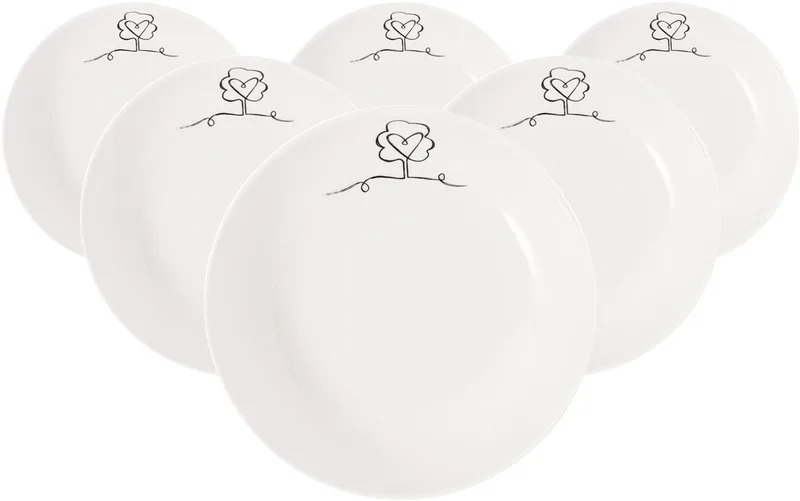 Schalen Statement Lines ø 18,7 cm Set van 6 von Villeroy & Boch in Wit-gekleurd – Produktfoto