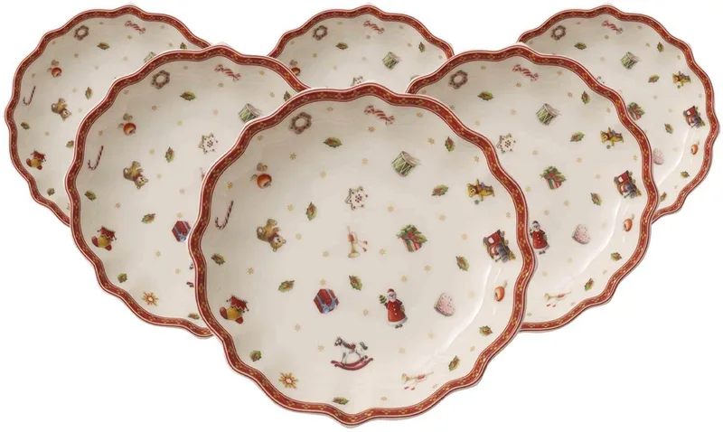 Schalen Toy's Delight ø 16,3 cm Set van 6 fra Villeroy & Boch i Gekleurd – produktbillede