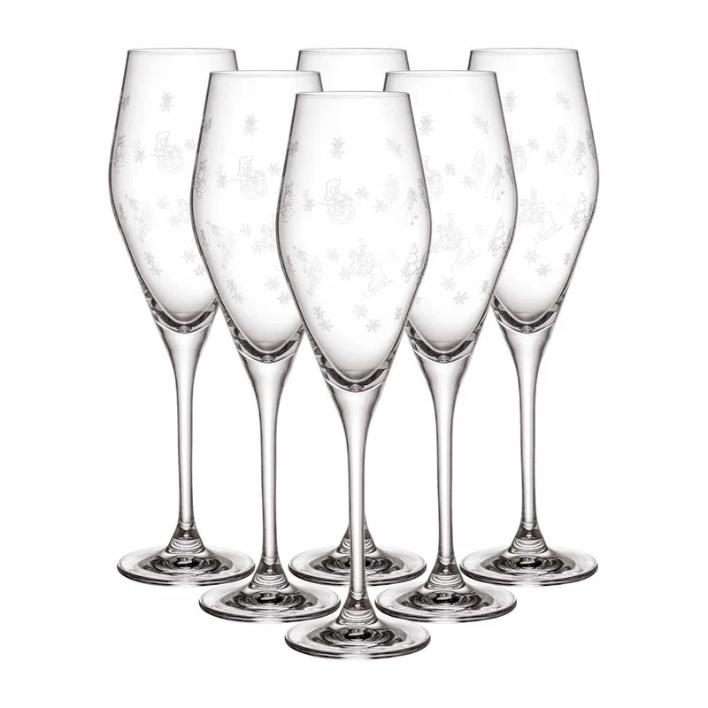 Sektgläser Toy's Delight 260 ml Set van 6 de Villeroy & Boch en Transparent – photo produit